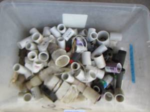 lot 89 image: various pvc piping
