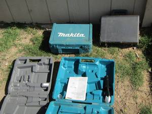 lot 64 image: Makita empty tool cases