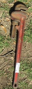 lot 46 image: RIDGID TOOL - 24  Pipe Wrench