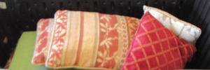 lot 223 image: Cushions, for patio chairs