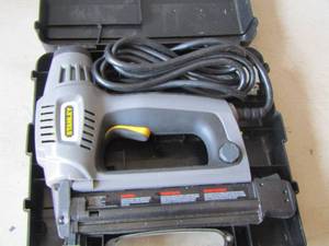lot 110 image: Stanley nail gun TRE650  BRAD NAILER