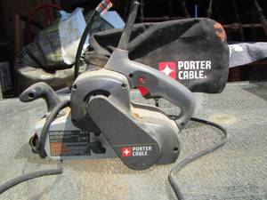 lot 130 image: Porter Cable belt sander