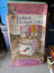 lot 162 image: Little girl Fashion DesignsCenter   vintage all in original box, box has slight damage