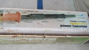lot 177 image: REMINGTON POWDER ACTIVATED  POWER HAMMER