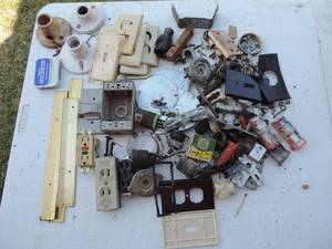 lot 13 image: Mixed electrical lot and more see picture