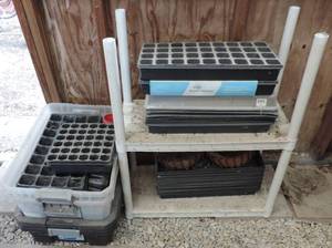 lot 77 image: gardening Starter trays get all in picture