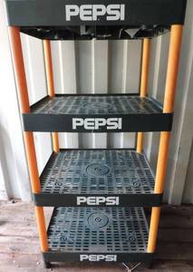 lot 151 image: Pepsi shelf the 2nt shelf down has a small crack in it shown in pictures