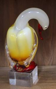 lot 199 image: Murano duck has a small spot on its tummy