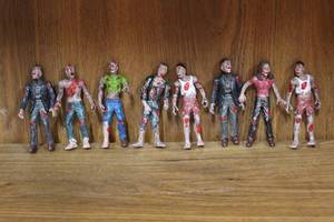 lot 204 image: zombie figures