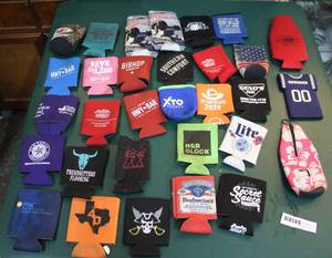 lot 210 image: koozies lot