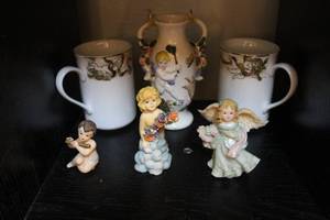 lot 221 image: angel cherub lot