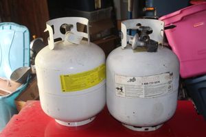 lot 132 image: Two Propane Tanks