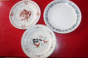 lot 135 image: Three Plates