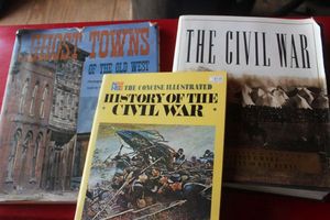 lot 140 image: Three Books Ghost Towns of The Old West, History of the Civil War and The Civil War