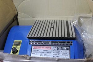 lot 302 image: 12 Scroll Saw, Unused In Box