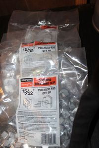lot 325 image: Three Bags Plywood Sheathing Clips