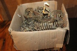 lot 332 image: Box of Roofing Nails