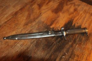 lot 351 image: Swedish Mauser Model 1896 Bayonet