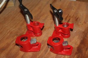 lot 349 image: Two Pole Clamp units