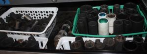 lot 401 image: Large Quantity of Deep an Shallow Impact Sockets
