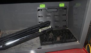 lot 403 image: Torque Wrench in Case and Impact Socket Set