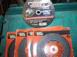lot 410 image: Unused Selection of 7 Cut-off Wheels