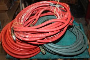 lot 432 image: Air Compressor Hoses as shown