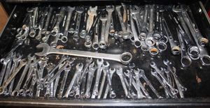 lot 457 image: Large Quantity of Metric Wrenches