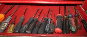 lot 460 image: Variety of Screwdrivers
