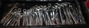 lot 462 image: Generous Quantity of SAE Wrenches as Shown