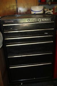 lot 470 image: Kobalt Tool Chest, NOT on Wheels