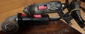 lot 227 image: Craftsman all in One Cutting tolls and Drill Master 4.5 Angle Grinder