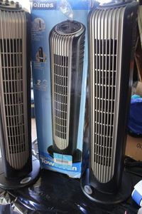 lot 379 image: Three Tower Fans