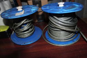 lot 81 image: Two Spools of Cable Wire