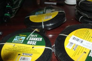 lot 93 image: Three 25ft soaker Hoses
