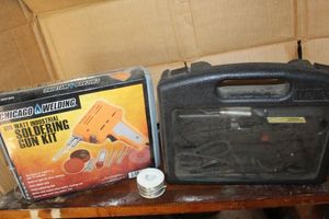 lot 214 image: Chicago Welding Sodering Gun Kits