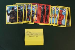lot 5 image: DC superhero series 2 cards