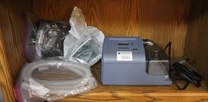 lot 148 image: CPAP machine and attachments