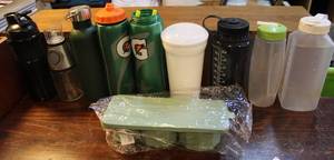 lot 159 image: Ice cube molded and lot of cups and more see pictures
