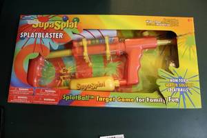 lot 187 image: SupaSplat splatblaster unopened