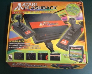 lot 190 image: Atari flashback 20 Atari games built right in