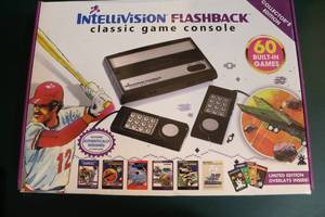 lot 192 image: Intelligision flashback  classic game console 60 built in games