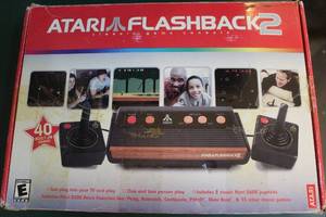 lot 193 image: Atari flashback 2- 40 built in games