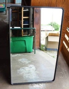 lot 262 image: bathroom vanity mirror that opens