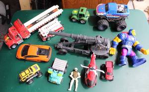 lot 305 image: Previously loved toys cars and more