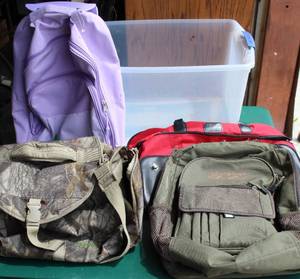 lot 306 image: backpacks and more some brands are  Eastsport outdoor companyMetro collection and more