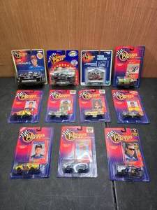 lot 33 image: Lot of 11 Winners Circle Diecast NASCAR Cars