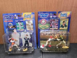 lot 44 image: Lot of 2 1998 & 1999 Series Classic Doubles Winning Pairs of the Games Greatest Starting Lineup & Minors to the Majors Mark McGwire