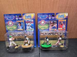 lot 45 image: Lot of 2 1999 Series Classic Doubles Minors to the Majors Starting Lineup