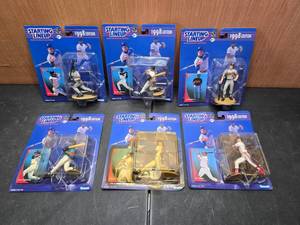 lot 47 image: Lot of 6 MLB 1998 Starting Lineup